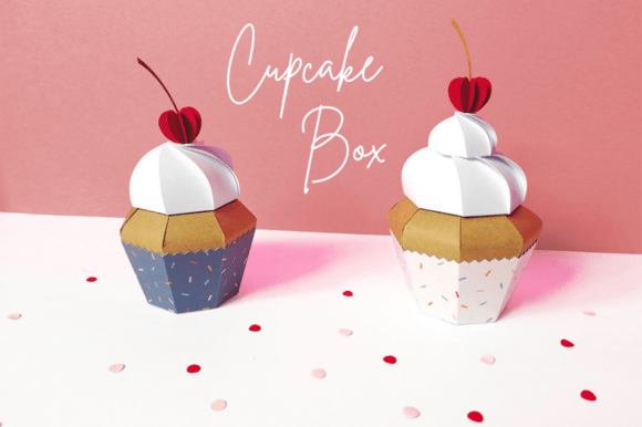 3D Cupcake Gift Boxes: The Sweetest Creative Project