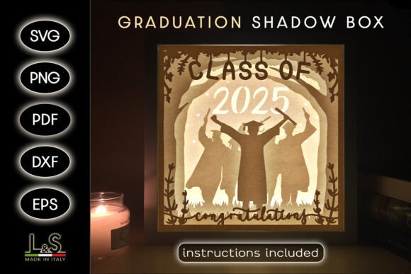 Boy Graduate Shadow Box Template: A Keepsake Gift Guide