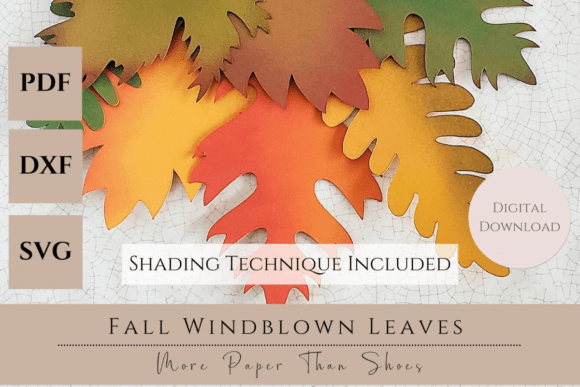 Bring Autumn Indoors with the Fall Paper Leaves Template