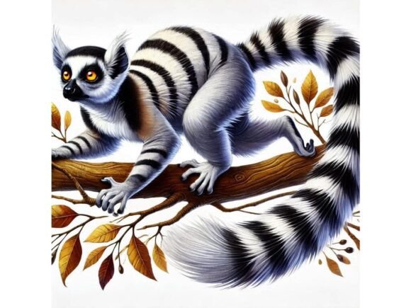 Bring Your Tribal Lemur 3D Art to Life