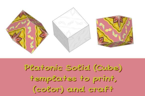 Bringing Geometry to Life: The Creative Power of Printable Patterned Cube Templates
