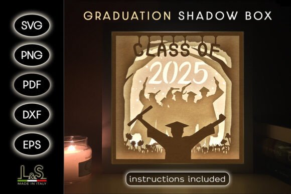 Celebrate a Graduate with a Layered Shadow Box