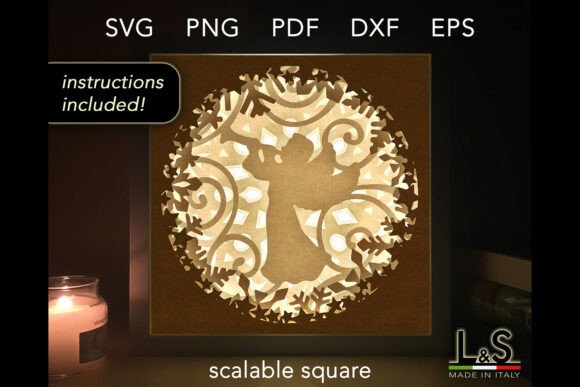 Crafting a Christmas Angel Shadow Box: A Modern Creative Tradition