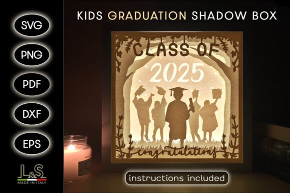 Crafting a Meaningful Keepsake: The Boy Kid Graduation Shadow Box Svg Explained