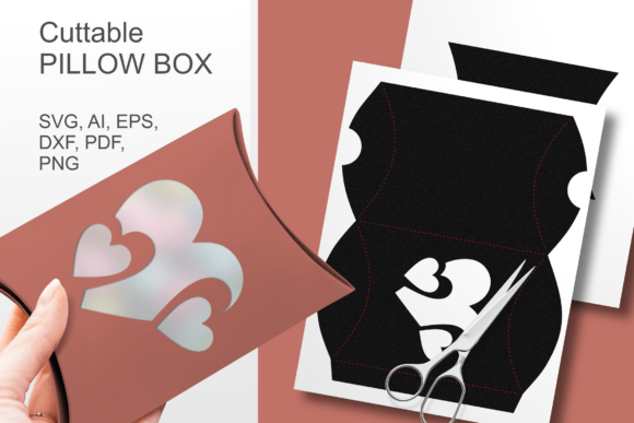 Crafting the Perfect Gift: The Heart N Hearts 2 Pillow Box Template for Unique Packaging