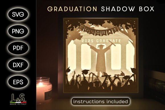 Creating a Personalized Graduation Shadow Box Gift