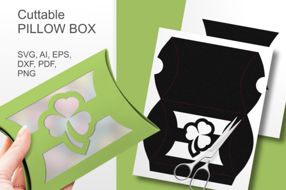 Creating Festive Treats with a Shamrock Window Pillow Box