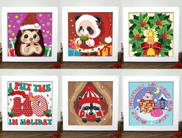 Cute Christmas Paper Cut Bundle: A Festive Tool for Modern Holiday Creation