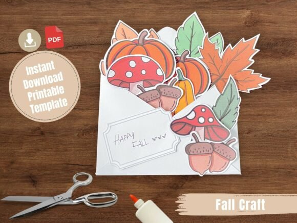Fall Envelope Paper Craft: A Perfect Autumn Activity for Creativity