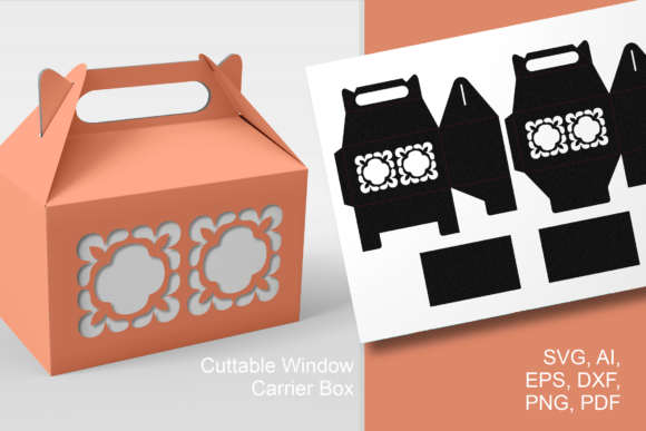 The Bloom Block Cutout 1 Gable Box Template: A Simple, Stunning Way to Package Your Creations