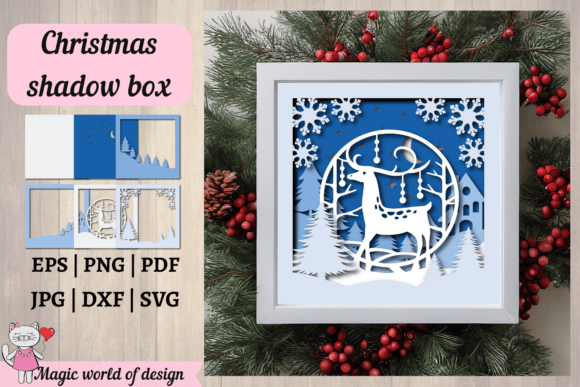 The Christmas Deer Shadow Box SVG: A Complete Guide for Your Seasonal Crafting