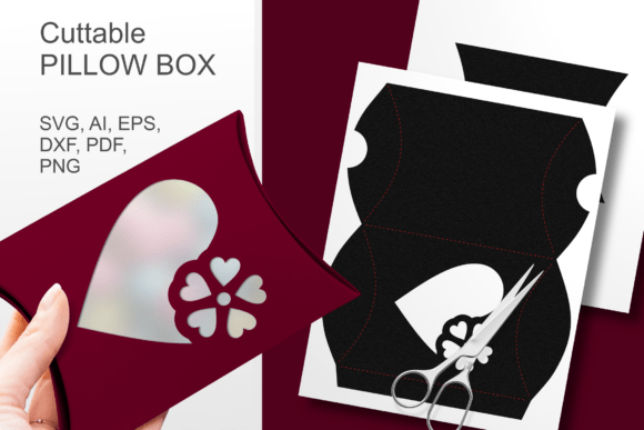 The Heart N Flower 2 Pillow Box Template: Your Secret Weapon for Packaging with Impact