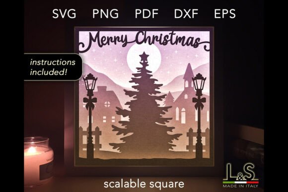 The Merry Christmas Shadow Box SVG: A Gateway to Festive Crafting
