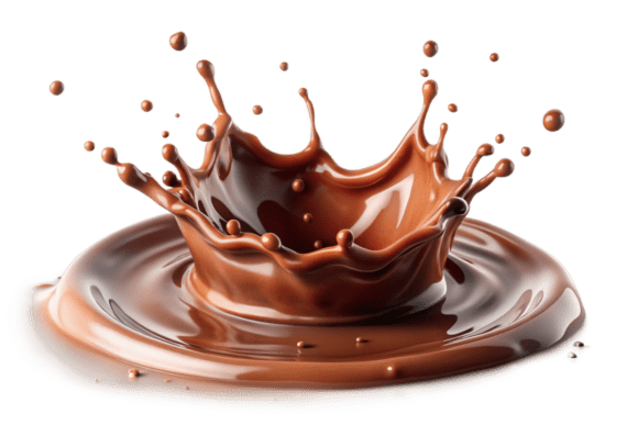Unlocking Creative Potential with Watercolor 3D Chocolate Splashes Graphics