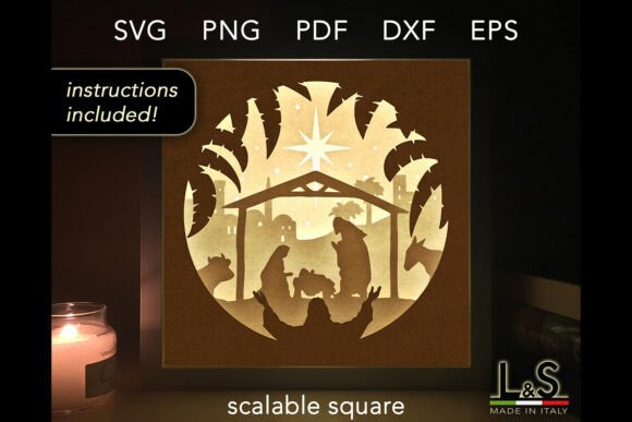 Why Your Next Christmas Decoration Should Be the Layered Nativity Light Box