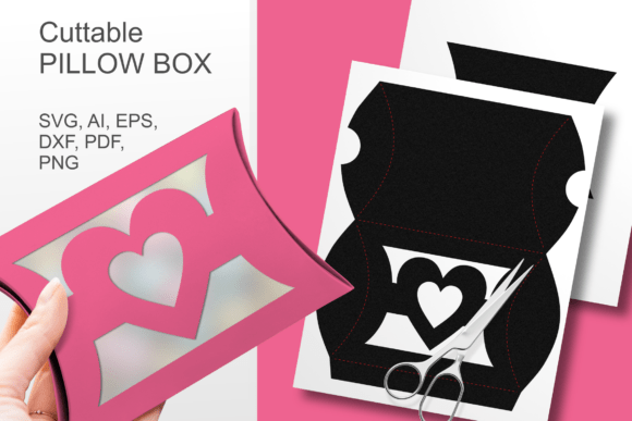 Your Perfect Valentine’s Day Sweet: The Heart Window Pillow Gift Box Template
